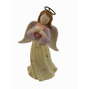 Loving Angel Figurine From Faithful Guardians Collection 130556 Numbered Resin